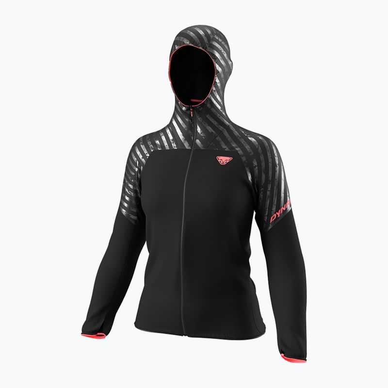 Moteriška bėgimo striukė DYNAFIT Trail Reflective Wind black out/6A10 8