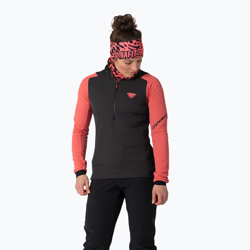 Moteriškas ski touring džemperis DYNAFIT Blacklight Thermal 1/2 Zip cabana