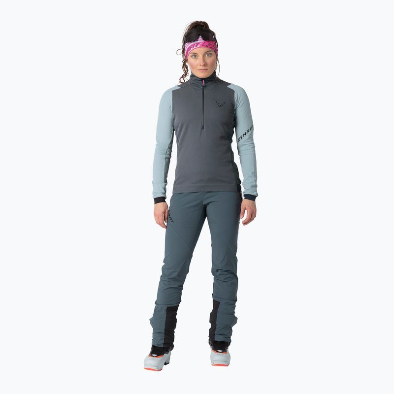 Moteriškas skitūrinis džemperis DYNAFIT Blacklight Thermal 1/2 Zip cloud blue 2