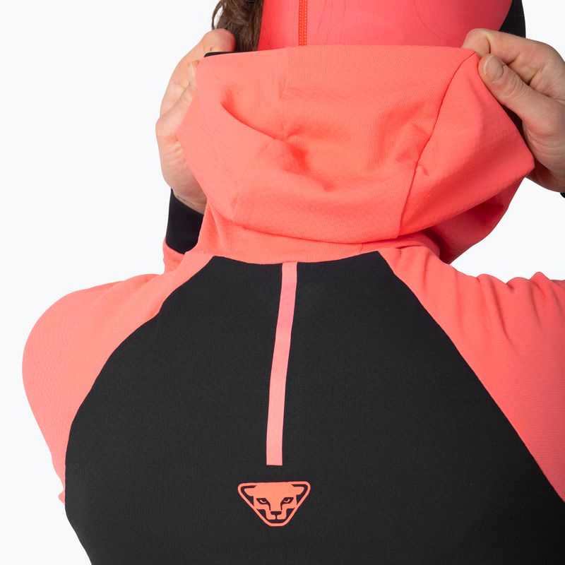 Moteriškas bėgimo džemperis DYNAFIT Alpine Hooded ultra coral/0910 4