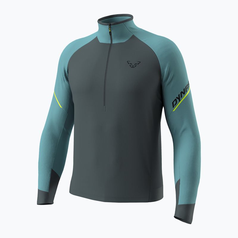 Vyriškas bėgimo džemperis DYNAFIT Alpine 1/2 Zip Tee smoke blue/0720 4