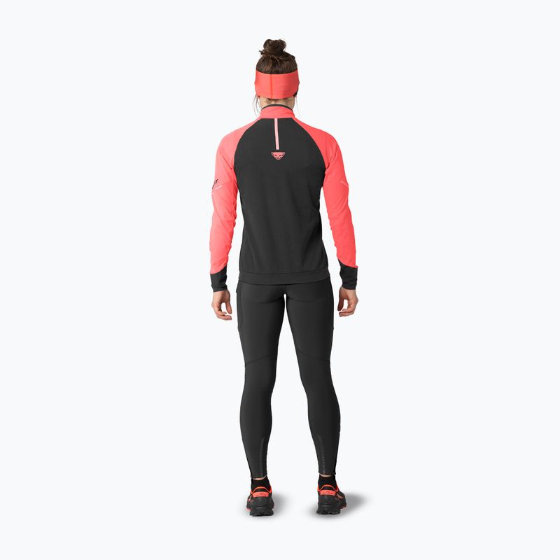 Moteriškas bėgimo džemperis DYNAFIT Alpine 1/2 Zip Tee ultra coral/0910 3