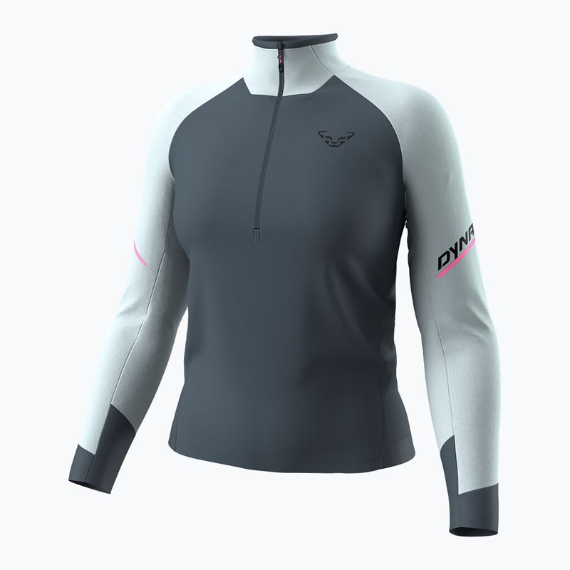 Moteriškas bėgimo džemperis DYNAFIT Alpine 1/2 Zip Tee cloud blue/0720 6