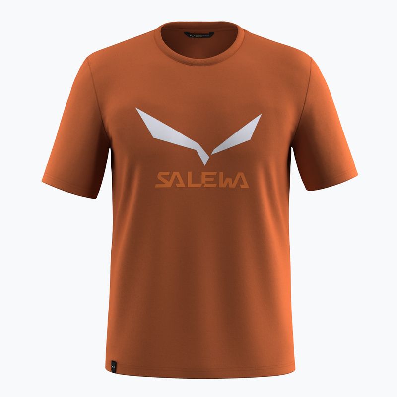 Vyriški marškinėliai Salewa Solidlogo Dry bombay brown