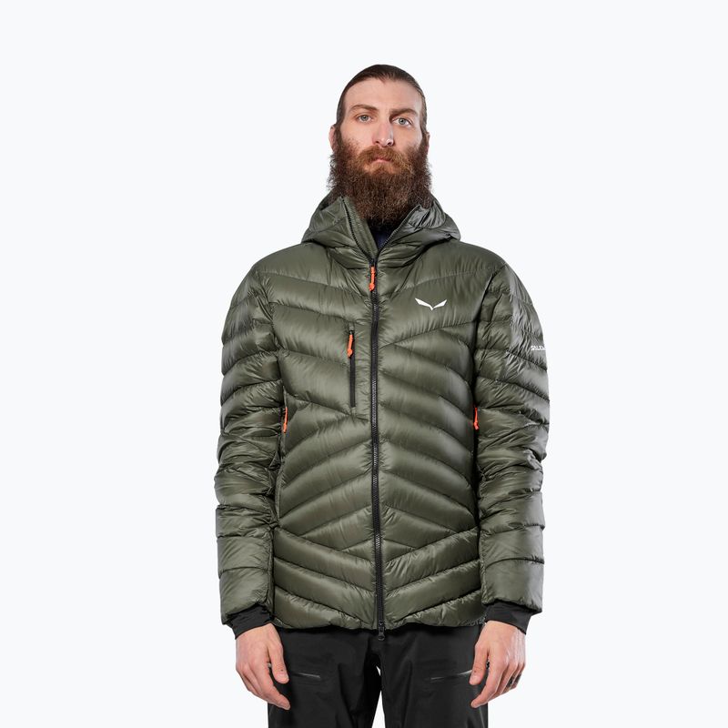 Vyriška pašiltinta striukė Salewa Ortles Med 3 Rds Dwn faded green