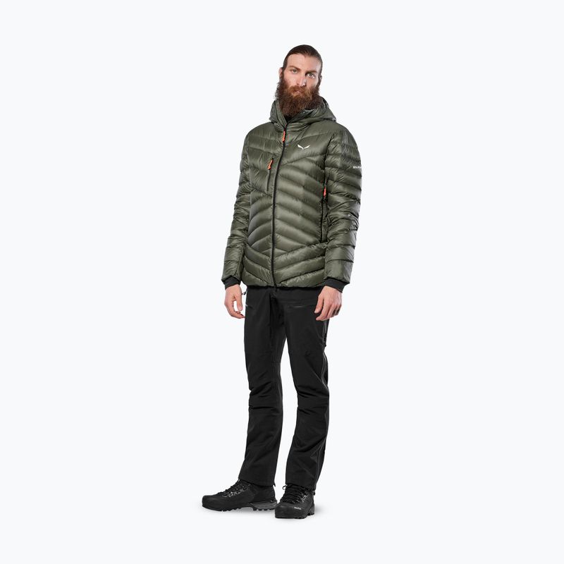 Vyriška pašiltinta striukė Salewa Ortles Med 3 Rds Dwn faded green 2