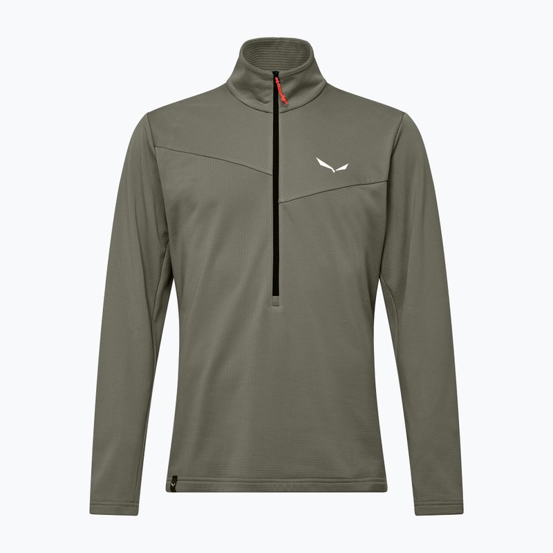 Vyriškas žygio džemperis Salewa Puez Cammio Polarlite Half Zip Faded Green