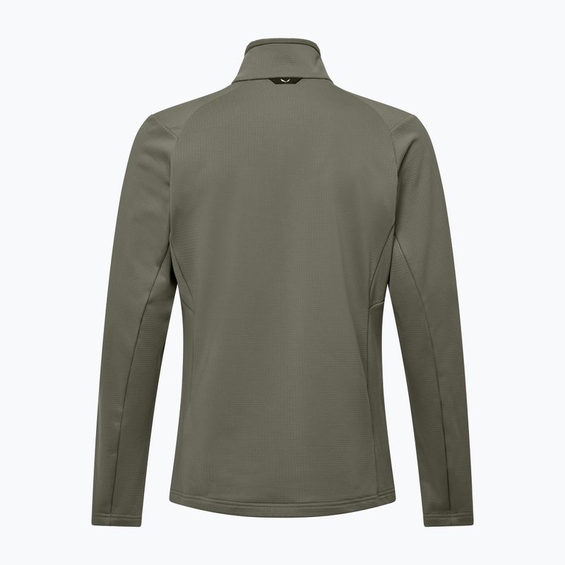 Vyriškas žygio džemperis Salewa Puez Cammio Polarlite Half Zip Faded Green 2