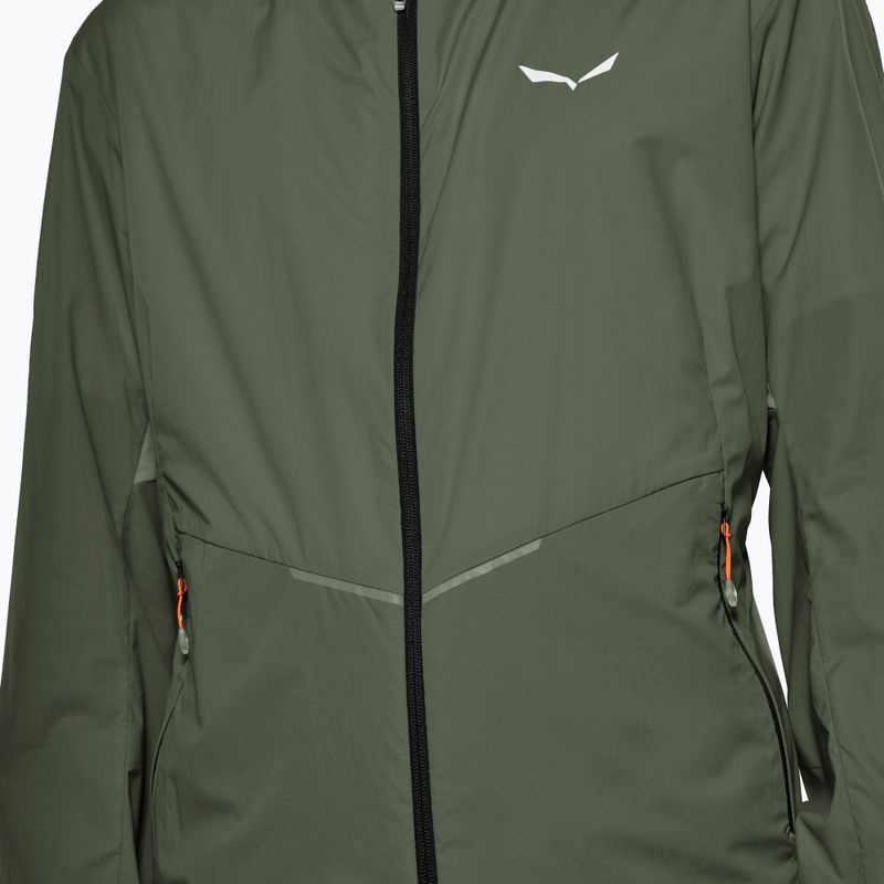 Vyriška striukė nuo vėjo Salewa Pedroc Wind Hood faded green 4