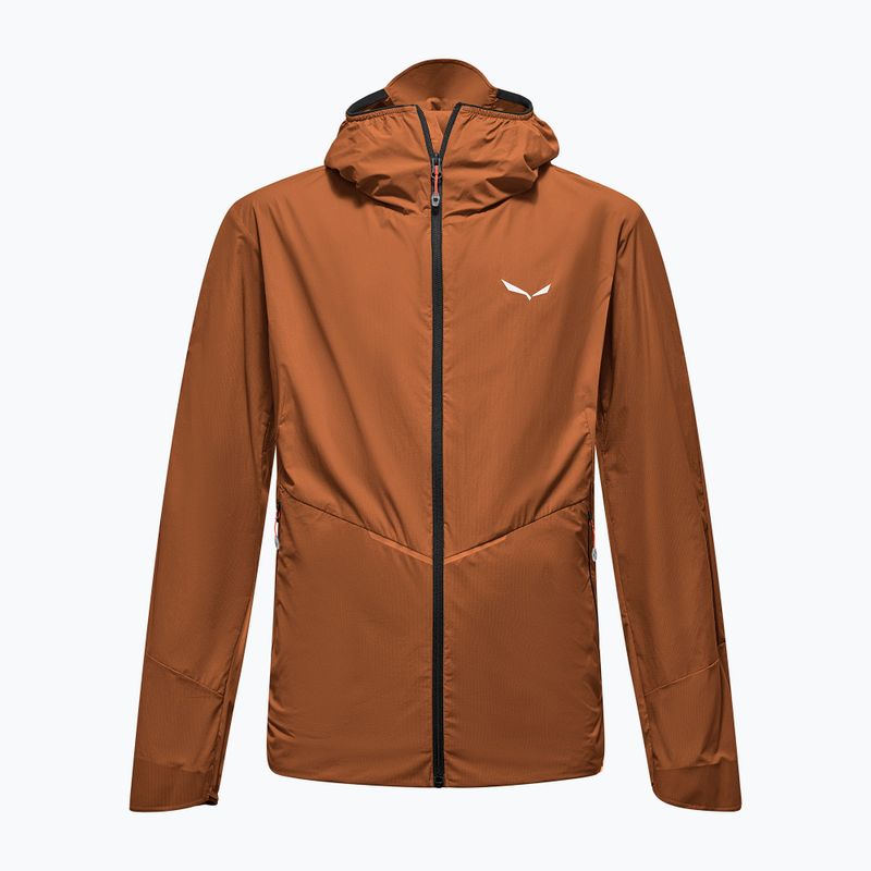 Vyriška striukė nuo vėjo Salewa Pedroc Wind Hood Bombay Brown 8