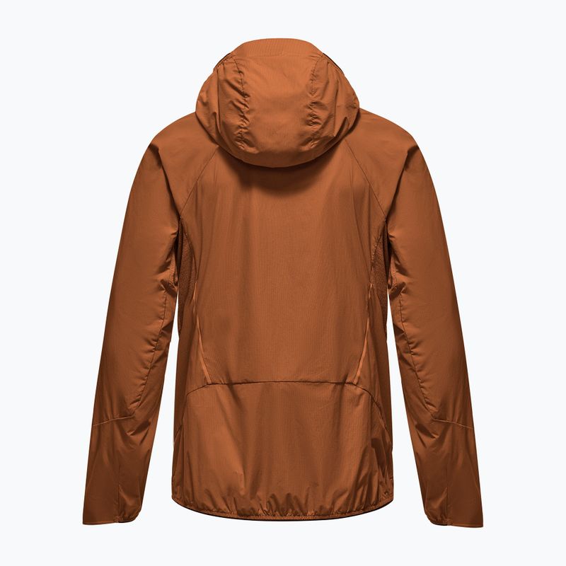 Vyriška striukė nuo vėjo Salewa Pedroc Wind Hood Bombay Brown 9