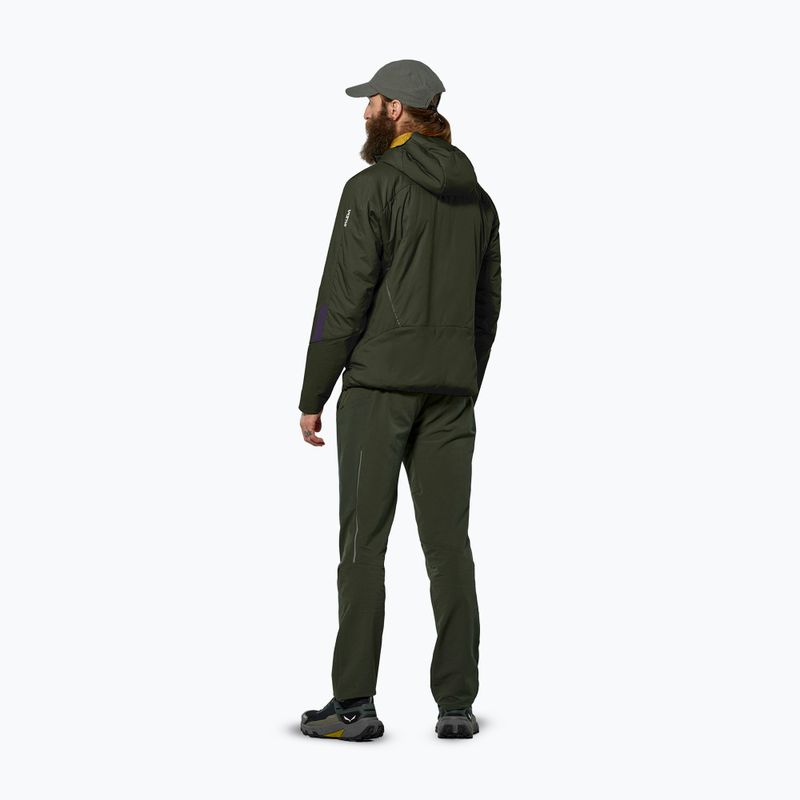 Vyriška hibridinė striukė Salewa Pedroc Tirol Wool Air Hybrid dark olive 3