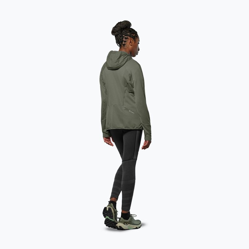 Moteriška striukė nuo vėjo Salewa Pedroc Polarlite Wind Hood faded green 3