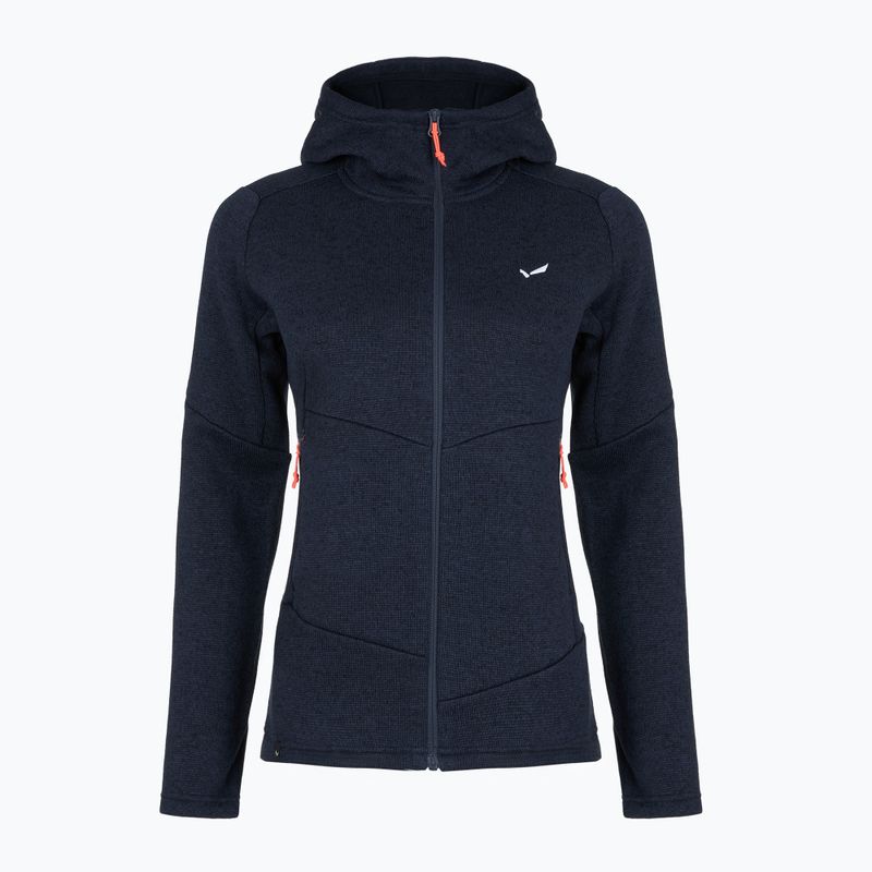 Vyriškas trekinginis džemperis Salewa Puez Rocca Polarlite Hood navy blazer