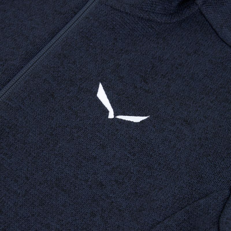 Vyriškas trekinginis džemperis Salewa Puez Rocca Polarlite Hood navy blazer 3
