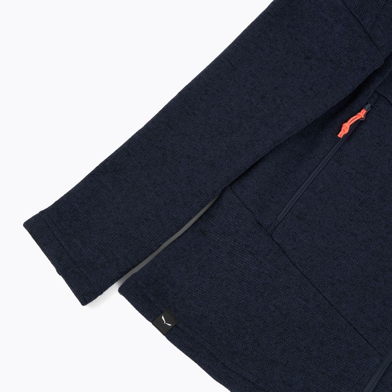 Vyriškas trekinginis džemperis Salewa Puez Rocca Polarlite Hood navy blazer 4