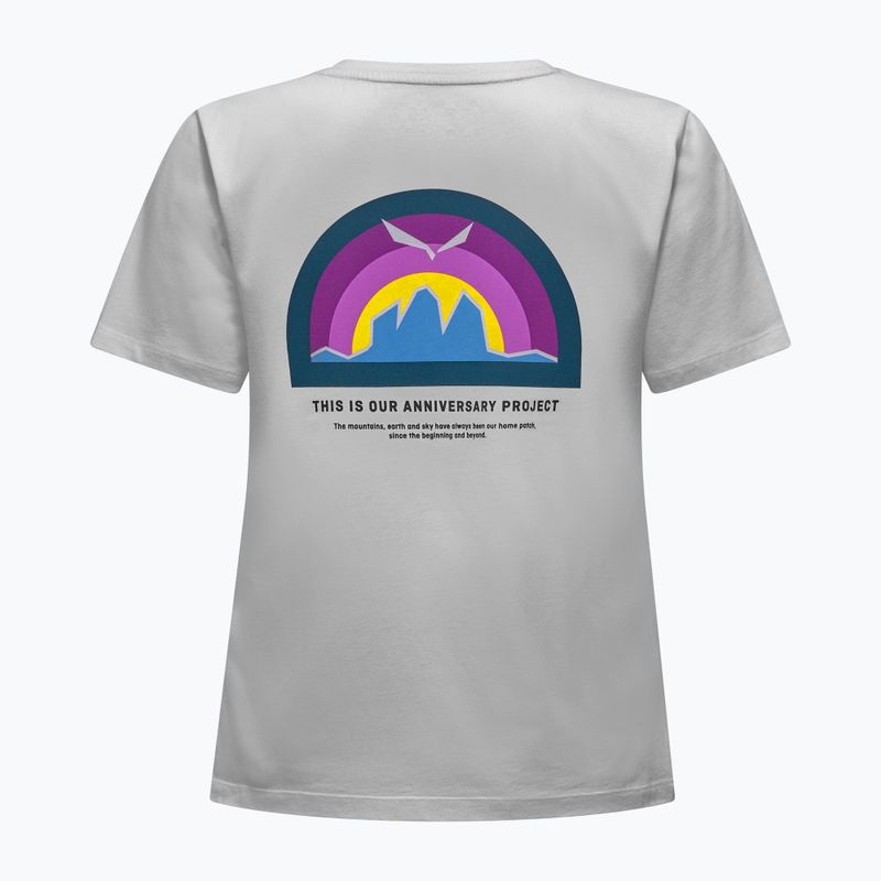 Moteriški marškinėliai Salewa Eagle Anniversary optical white 7