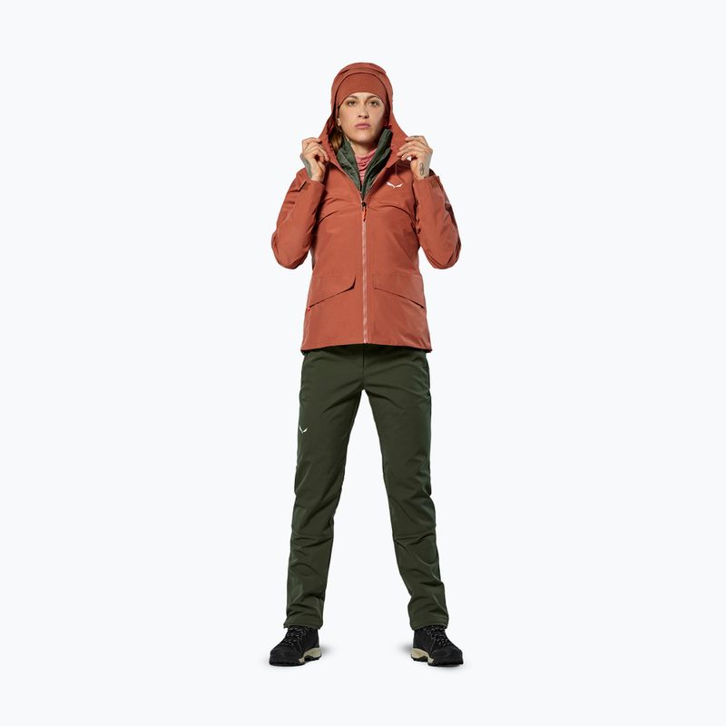 Moteriška striukė nuo lietaus Salewa Puez GTX 2L EPE etruscan red 2