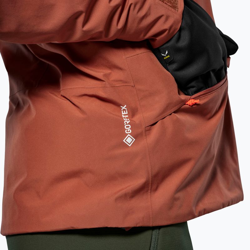 Moteriška striukė nuo lietaus Salewa Puez GTX 2L EPE etruscan red 4