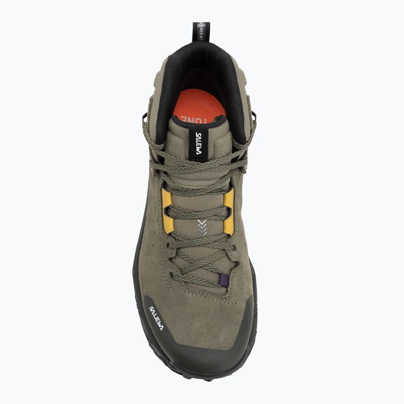 Vyriški žygio batai Salewa Pedroc 2 Leather Mid PTX faded green/dark olive 5
