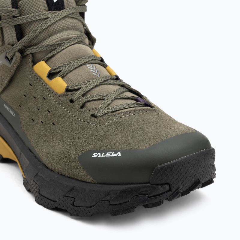 Vyriški žygio batai Salewa Pedroc 2 Leather Mid PTX faded green/dark olive 7