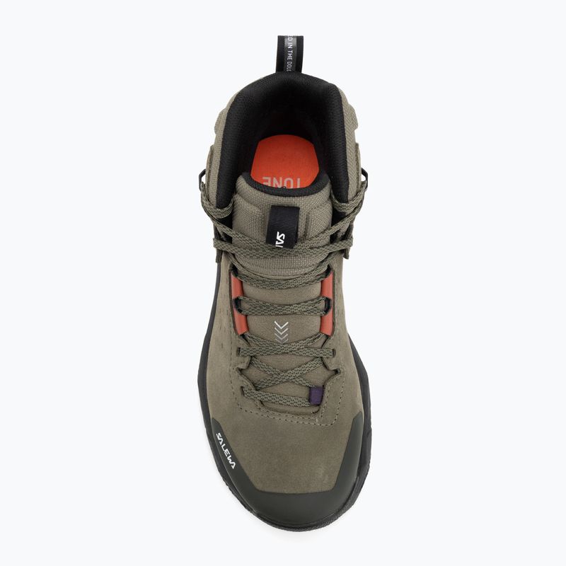 Moteriški žygio batai Salewa Pedroc 2 Leather Mid PTX faded green/dark olive 5