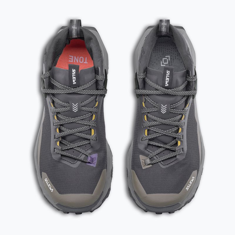 Vyriški žygio batai Salewa Pedroc 2 Mid PTX black out/bungee cord 7