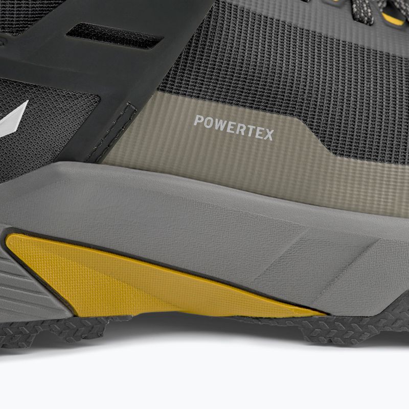 Vyriški žygio batai Salewa Pedroc 2 Mid PTX black out/bungee cord 9