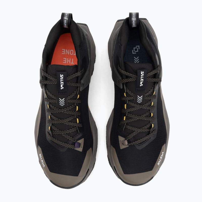 Vyriški žygio batai Salewa Pedroc 2 Mid PTX black out/bungee cord 5