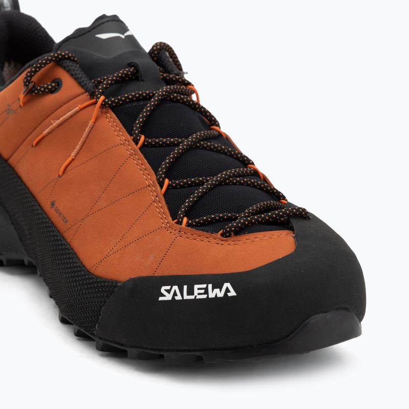 Vyriški priėjimo prie trasų batai Salewa Wildfire Leather 2 GTX Bombay Brown/Black 7