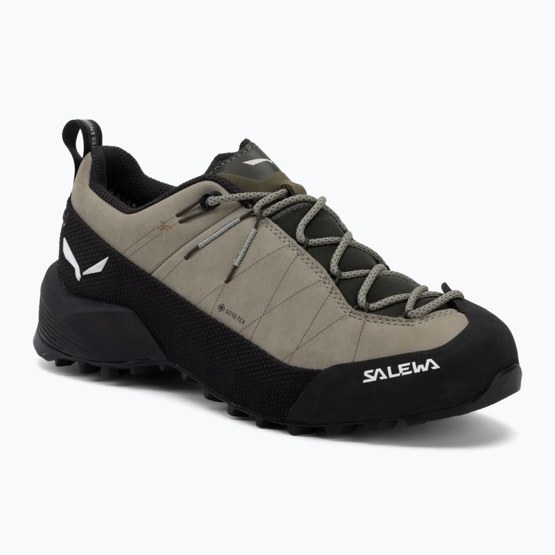 Moteriški priėjimo prie trasų batai Salewa Wildfire Leather 2 GTX shadow/black