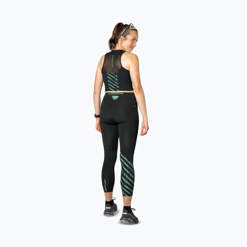 Moteriški bėgimo marškinėliai DYNAFIT Trail Crop Top black 3