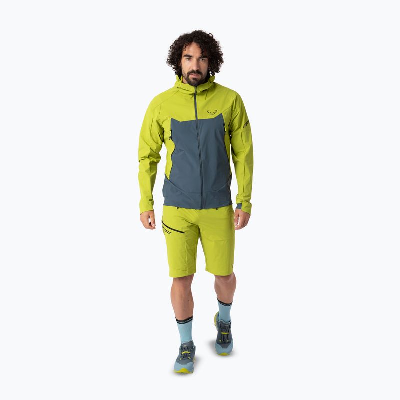 Vyriška softshell striukė DYNAFIT Transalper Dynastretch golden lime/0720 2
