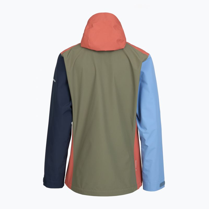 Moteriškas lietpaltis Salewa Puez Aqua 4 PTX 2.5L etruscan red/muli 2