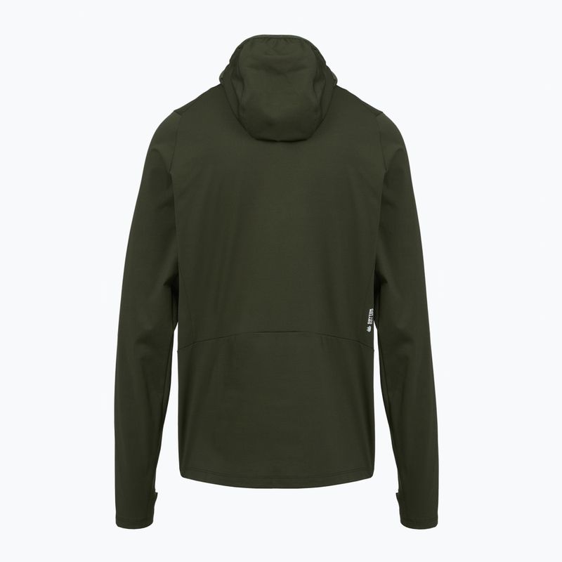 Vyriškas žygio džemperis Salewa Puez Sun Hoodie dark olive 2