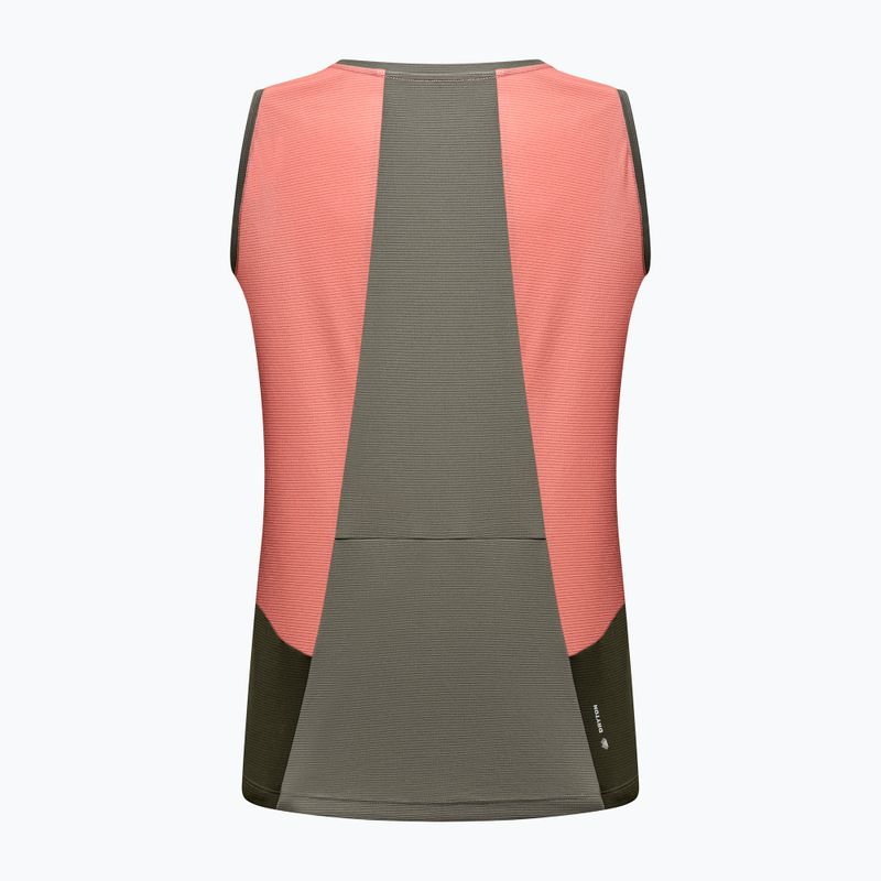 Moteriški žygio marškinėliai be rankovių Salewa Puez Sporty Dry morning blue multi 2