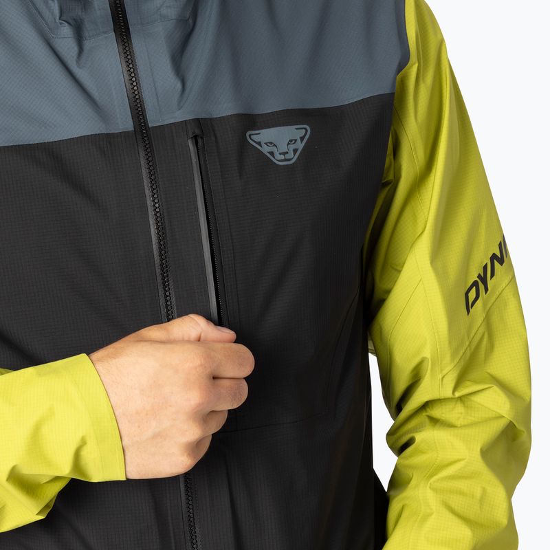 Vaikiška striukė nuo lietaus DYNAFIT Traverse 3L black out cinder/0720 3
