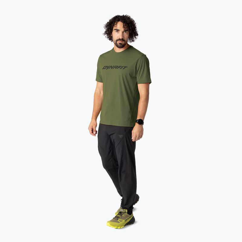 Vyriški žygių marškinėliai Dynafit Traverse T-Shirt military green 2