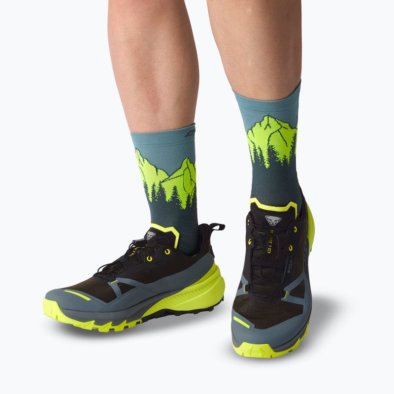 Kojinės DYNAFIT Traverse Crew cinder ultra yellow/5a30 7