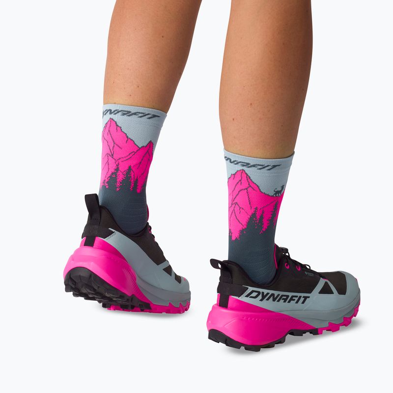 Kojinės DYNAFIT Traverse Crew cinder pink glo/6070 12