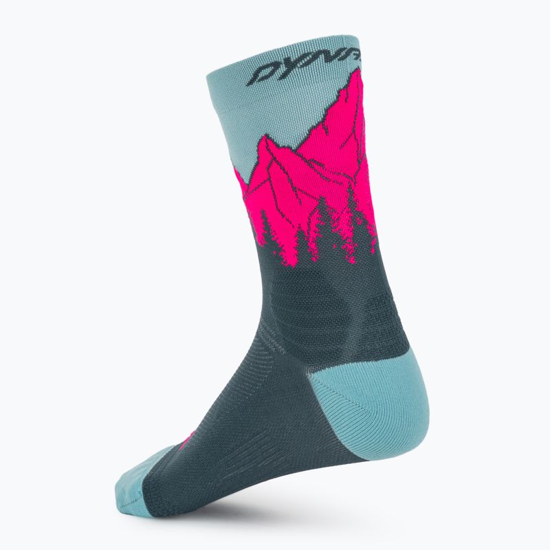 Kojinės DYNAFIT Traverse Crew cinder pink glo/6070 2