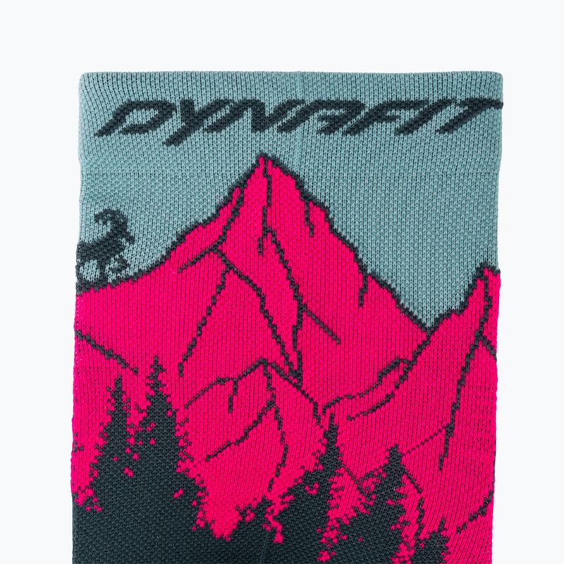 Kojinės DYNAFIT Traverse Crew cinder pink glo/6070 3
