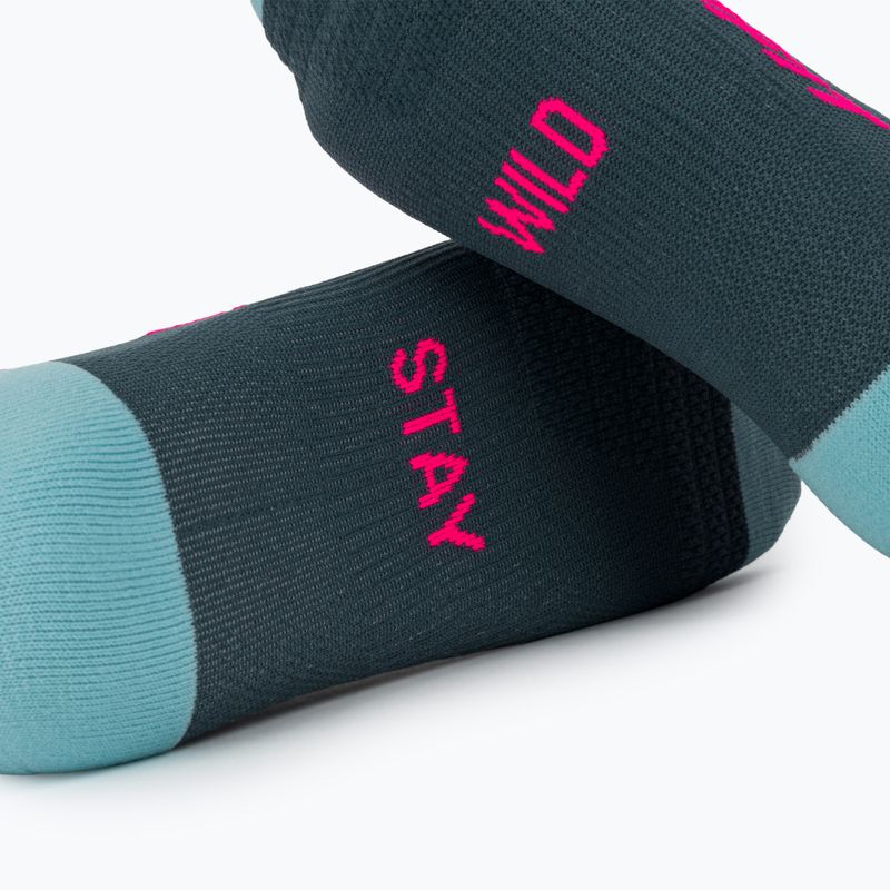 Kojinės DYNAFIT Traverse Crew cinder pink glo/6070 6