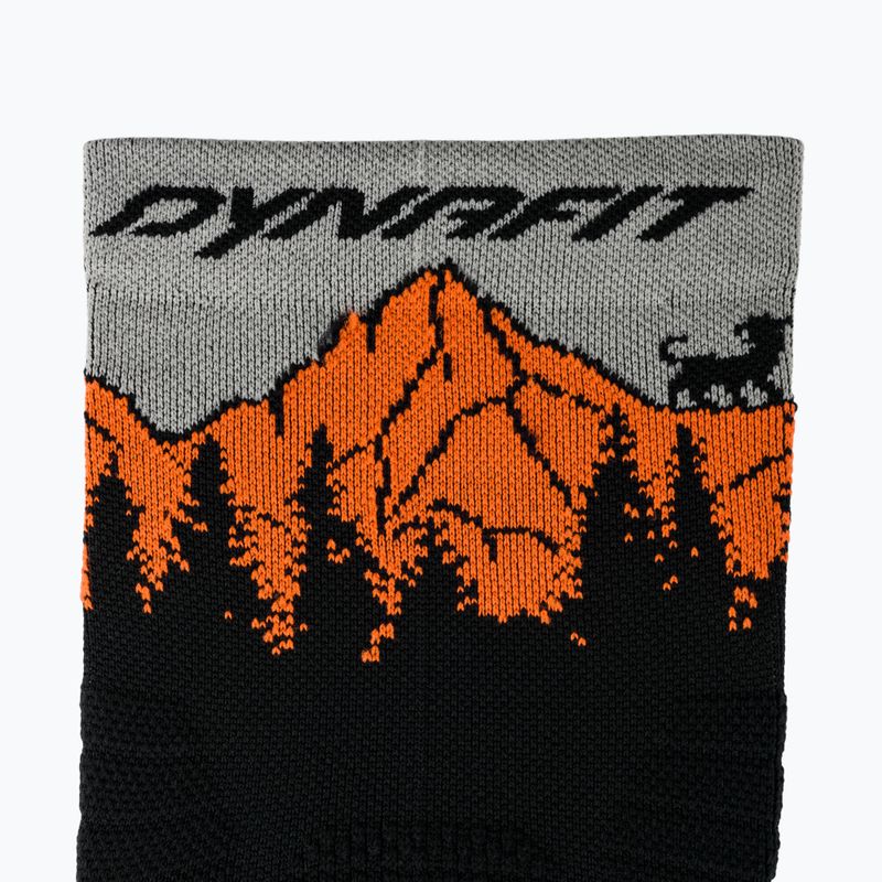 Slidinėjimo kojinės DYNAFIT Traverse Mid black out ultra orange/4220 3