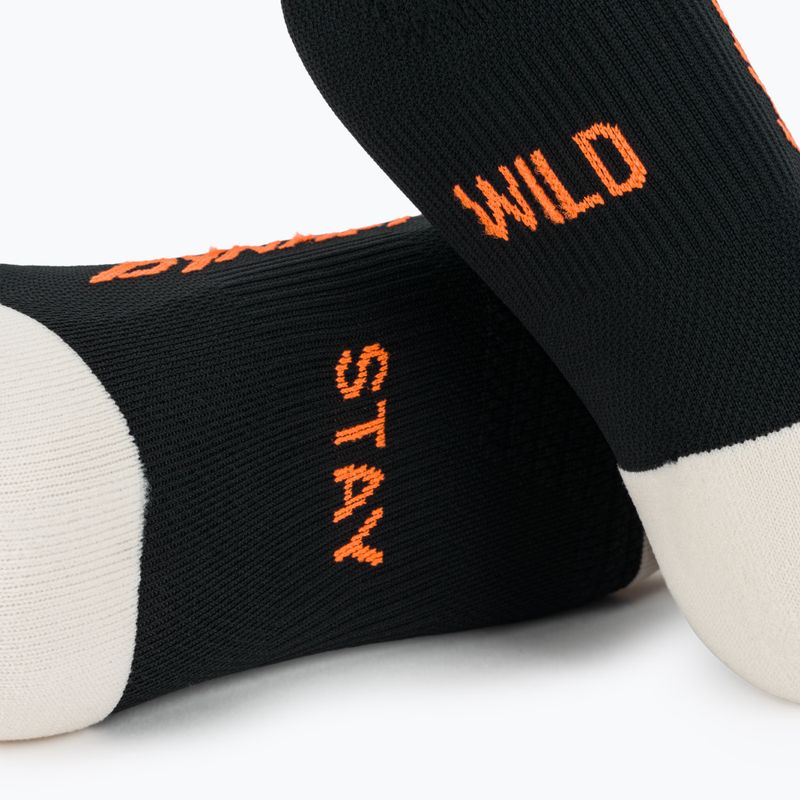 Slidinėjimo kojinės DYNAFIT Traverse Mid black out ultra orange/4220 6
