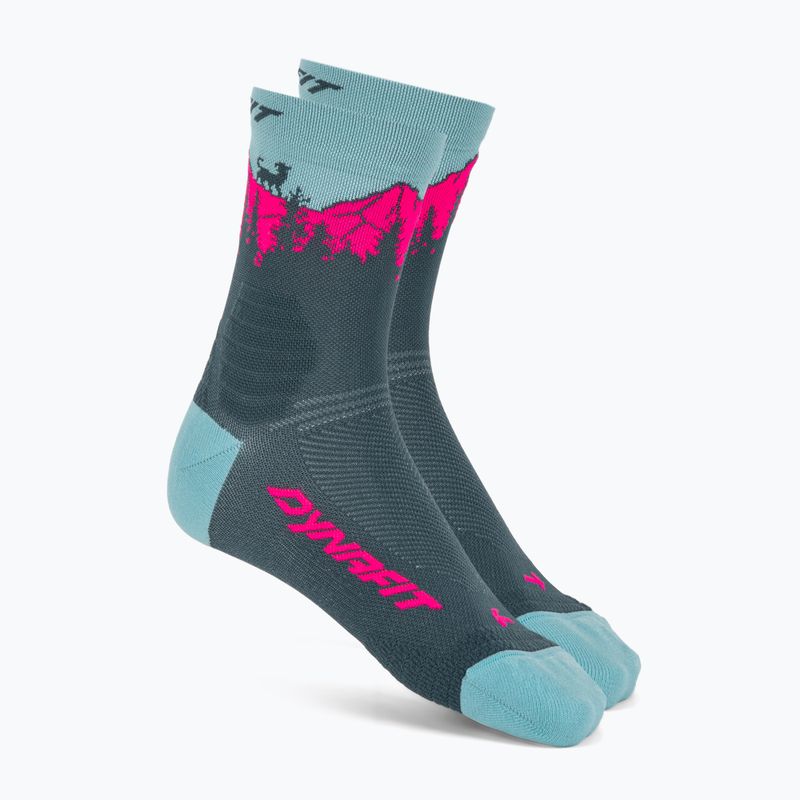 Slidinėjimo kojinės DYNAFIT Traverse Mid cinder pink glo/6070