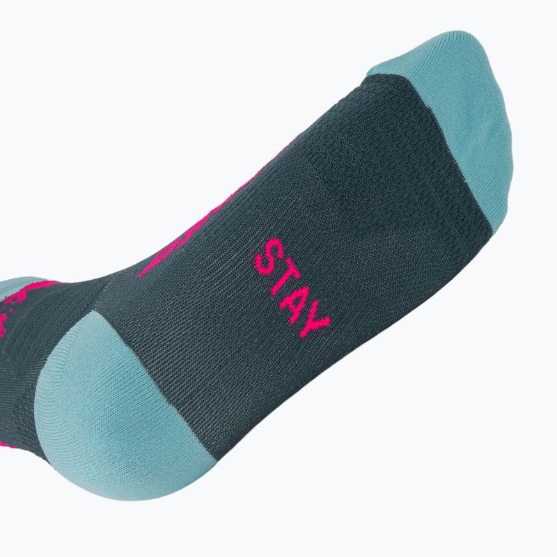 Slidinėjimo kojinės DYNAFIT Traverse Mid cinder pink glo/6070 5