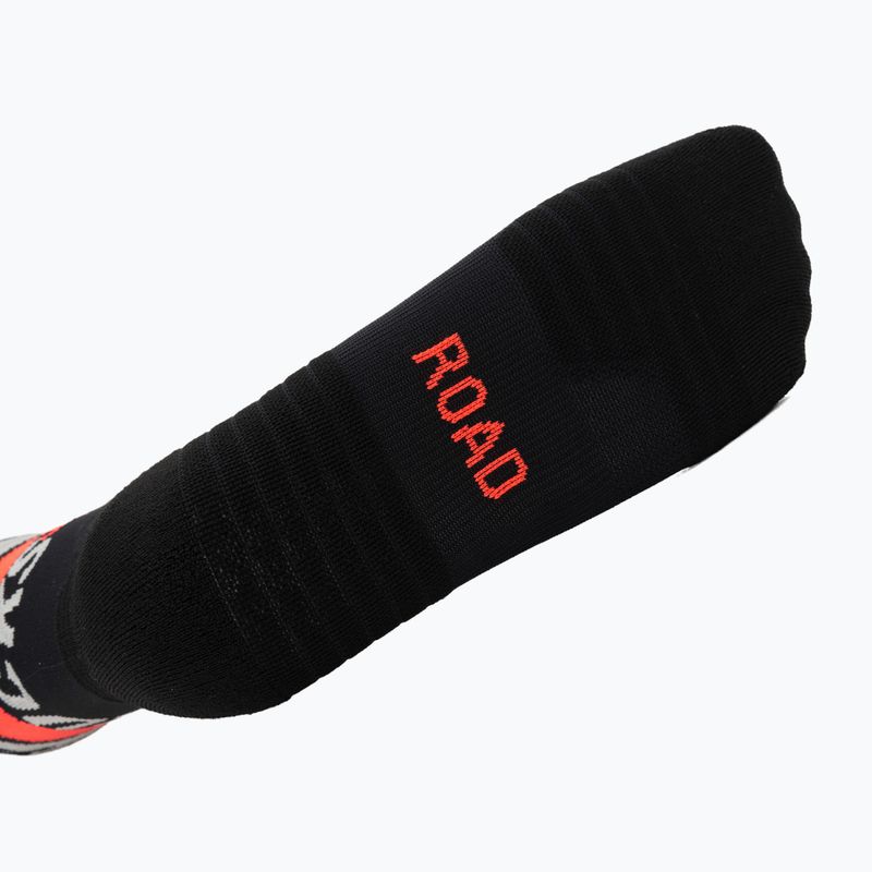 Kojinės DYNAFIT Ultra Crew black out ultra coral/6A10 4