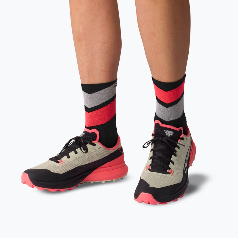 Kojinės DYNAFIT Ultra Mid black out ultra coral/6A10 3
