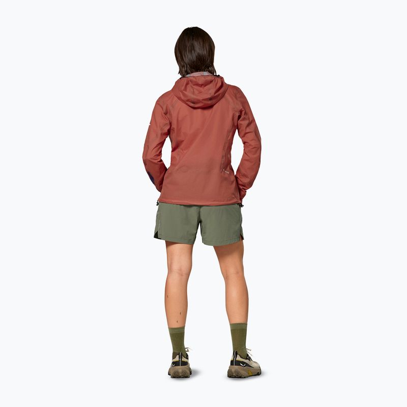 Moteriška lietpaltinė striukė Salewa Pedroc 2 PTX 2.5 Light etruscan red 3